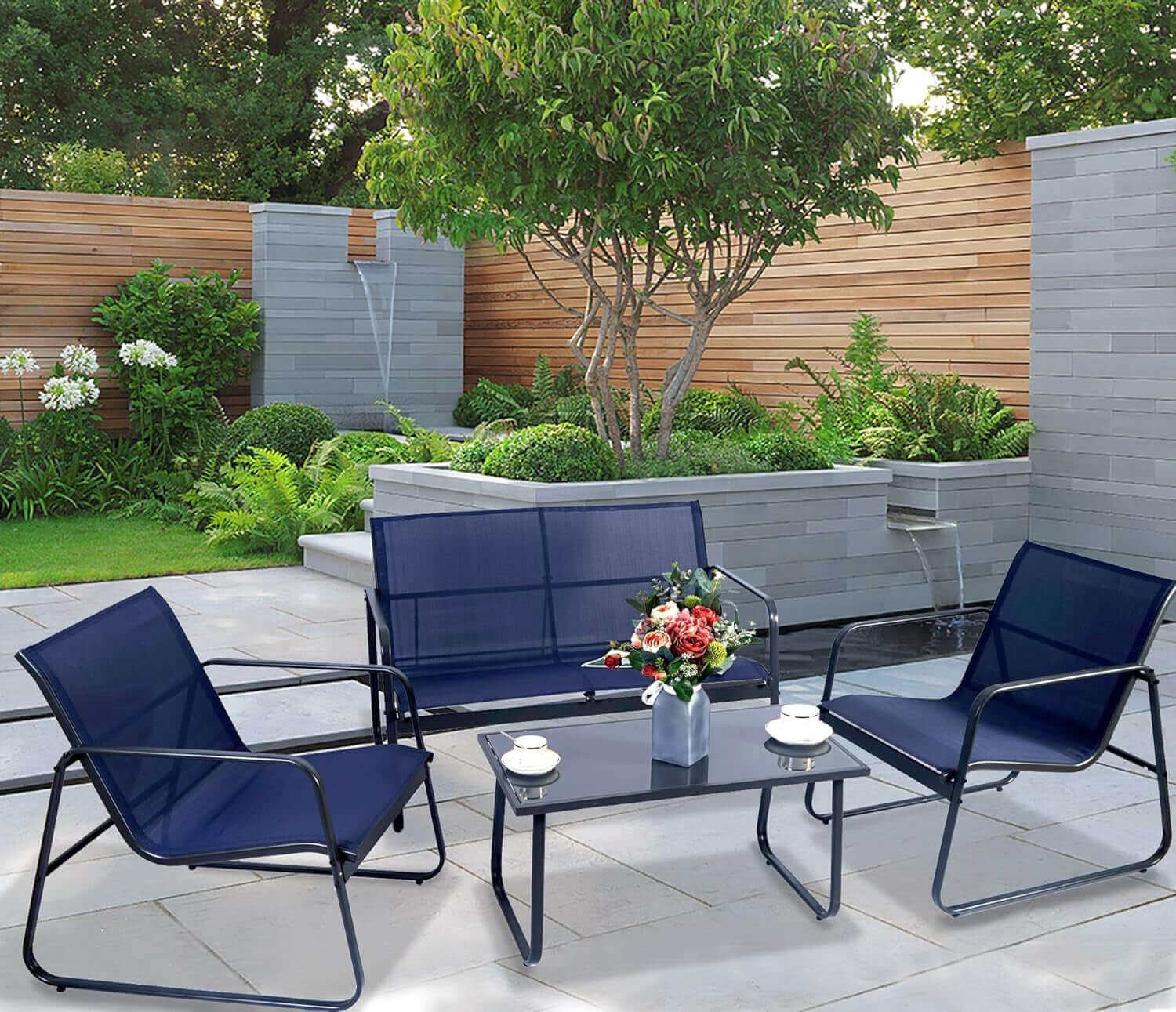 4-Piece Patio Furniture Set