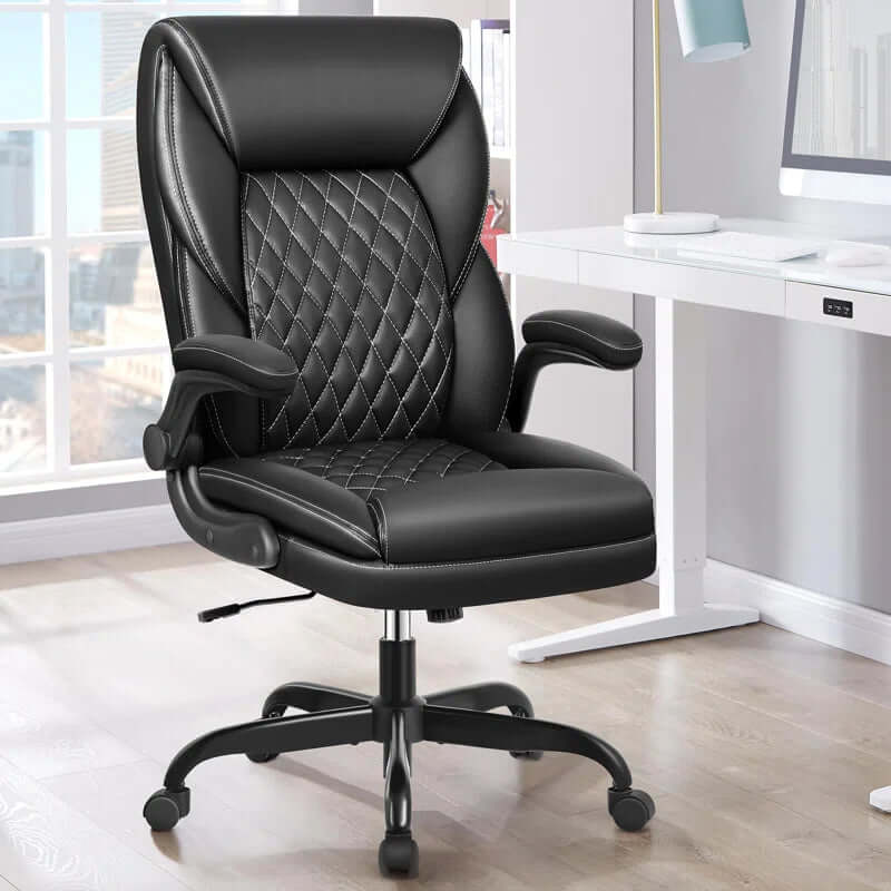 Executive Ergonomic Leather Office Chair