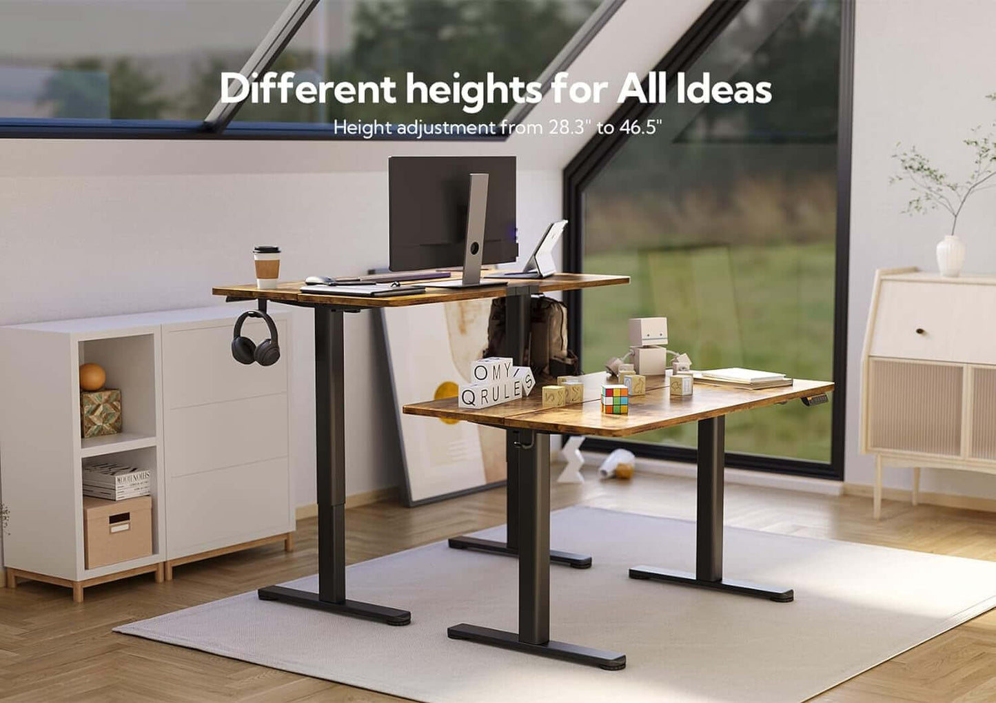 48" Adjustable Ergonomic Electric Standing Desk