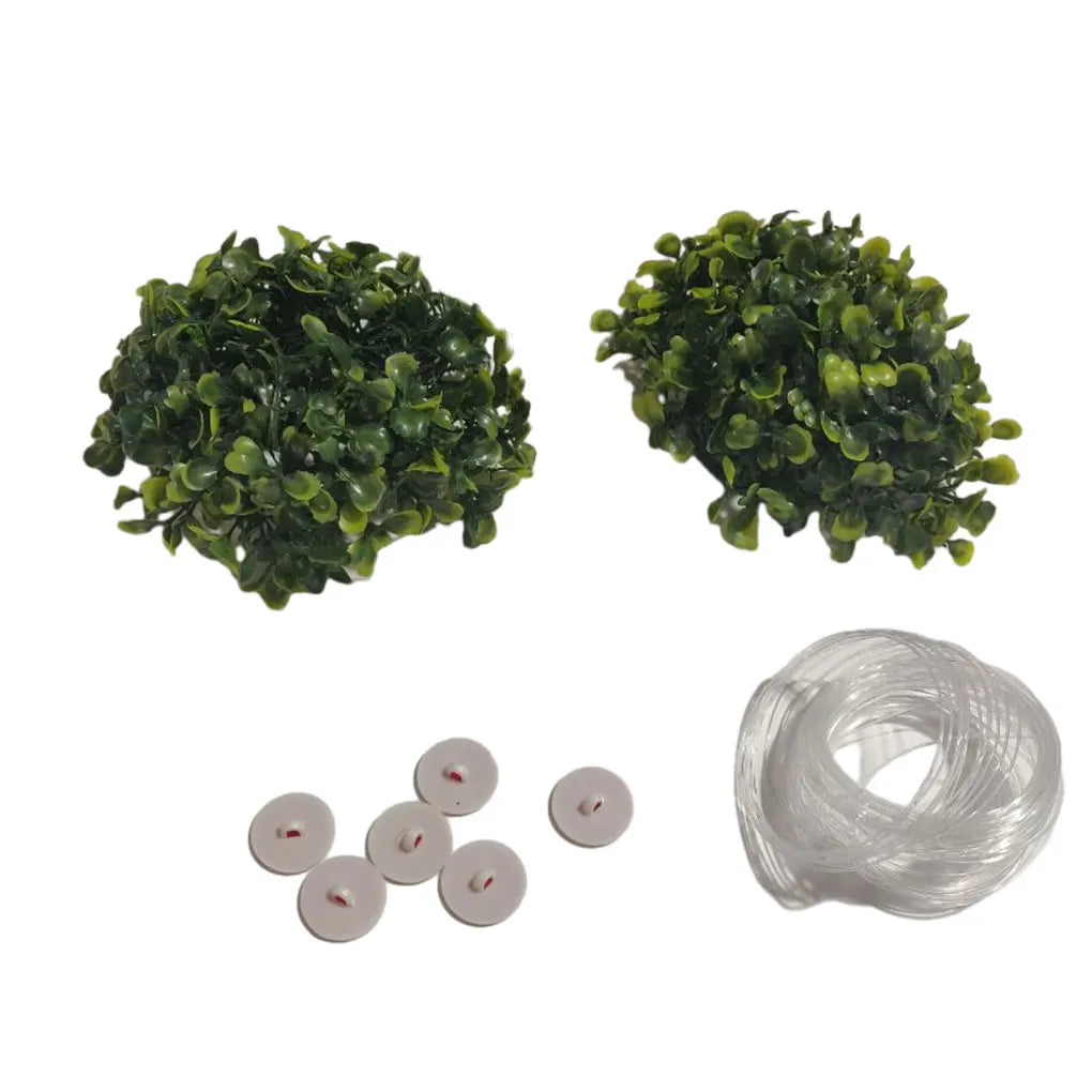 Artificial Green Grass Ball - Simulated Boxwood Decorative Ball for Home, Garden, Balcony, and Wedding Decoration (10-30 cm)