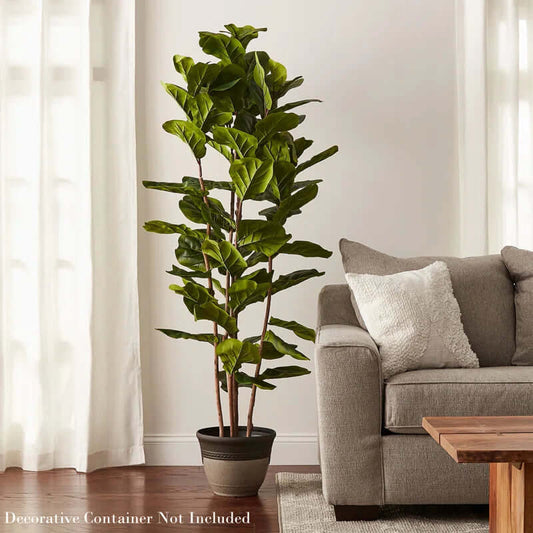 6' Artificial Fiddle Leaf Fig Tree