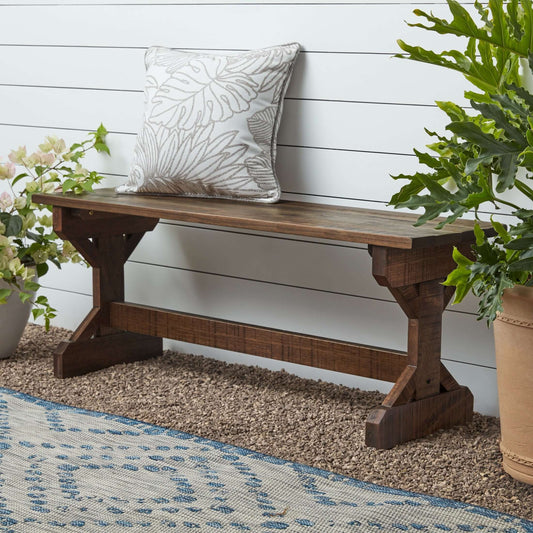 Rustic Farmhouse Bench – Stylish Seating for Any Space