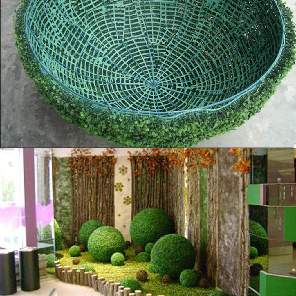 Artificial Green Grass Ball - Simulated Boxwood Decorative Ball for Home, Garden, Balcony, and Wedding Decoration (10-30 cm)