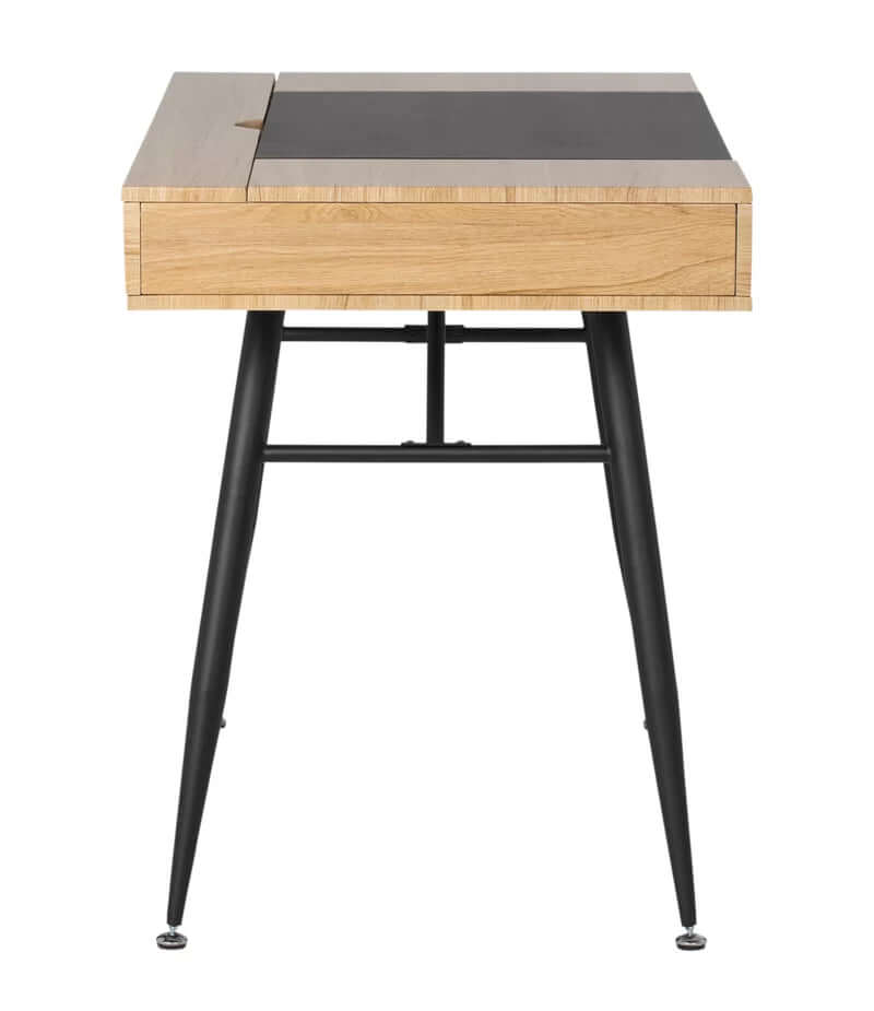 Modern Metal Base Writing Desk – Sleek & Stylish Office Desk