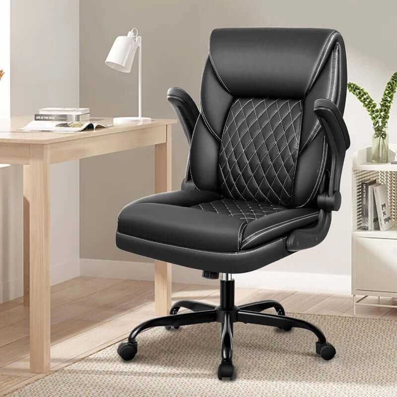 Executive Ergonomic Leather Office Chair