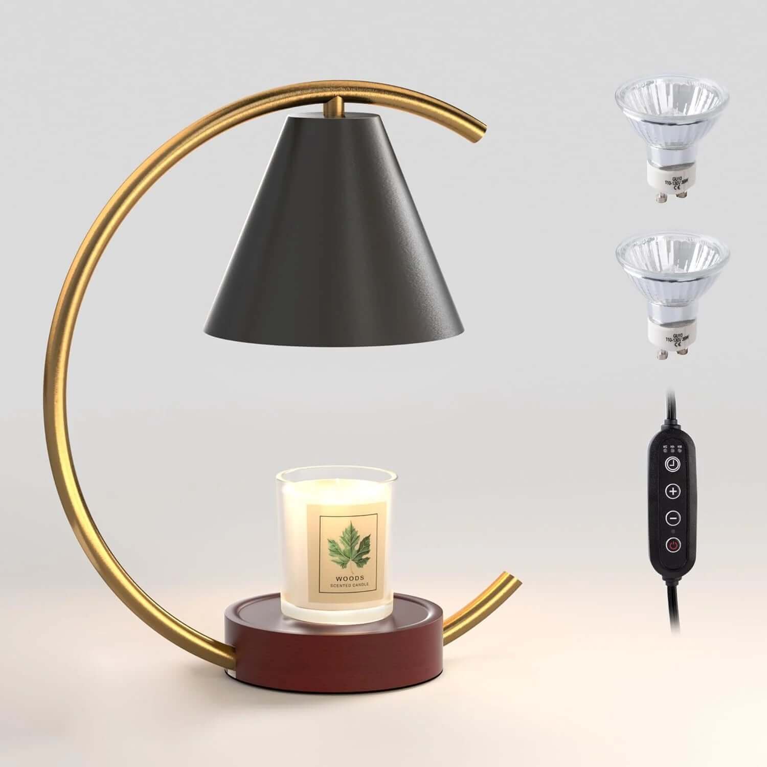 Adjustable Dimmable Candle Warmer Lamp