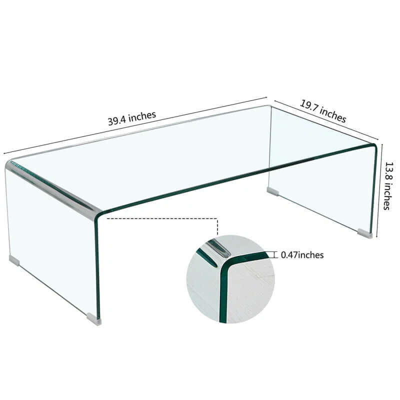 Modern Glass Coffee Table